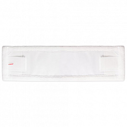 Насадка МОП плоская для швабр/держателей 38-42 см, уши/карманы (ТИП У/К), микрофибра, LAIMA, 603122