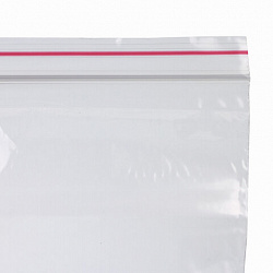 Пакеты с замком ZIP LOCK "зиплок", комплект 100 шт., 180х250 мм, ПВД, толщина 40 микрон, BRAUBERG, 606214