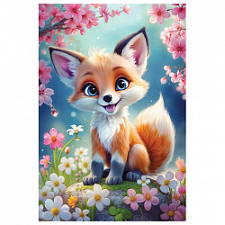 Пазл картонный 54 элемента "ОЧАРОВАТЕЛЬНЫЕ МОРДАШКИ", АССОРТИ, 40 видов, 175х130 мм, HATBER