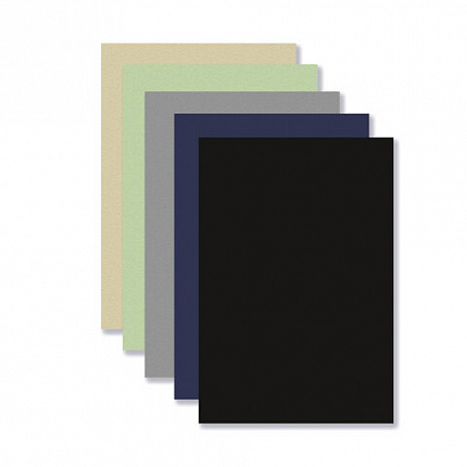 Бумага для пастели АБРАЗИВНАЯ А3 в папке, 20 листов 5 цветов, 240 г/м2, BRAUBERG ART, 117764