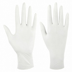 Перчатки латексные смотровые SFM Grip-Surface/ L 254 SC, Германия, 45 пар (90 штук), размер 9-10, XL (очень большой)