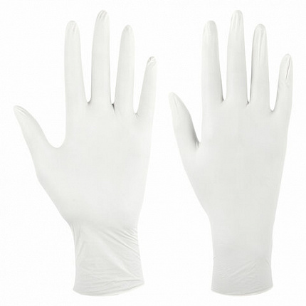 Перчатки латексные смотровые SFM Grip-Surface/ L 254 SC, Германия, 45 пар (90 штук), размер 9-10, XL (очень большой)