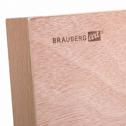 Мольберт настольный из бука А2, 65х48х47 см, регулируемый угол наклона, BRAUBERG ART CLASSIC, 192249