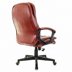 Кресло офисное BRABIX PREMIUM "Omega EX-589", экокожа, коричневое, 532096