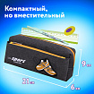 Пенал мягкий BRAUBERG, 2 отделения, полиэстер, "Sport scorer", серый, 20х9х6 см, 271575