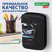 Пенал BRAUBERG KIDS большой удобный с откидной планкой, ЭВА, 22х15х4 см, "Темная машина", 273508