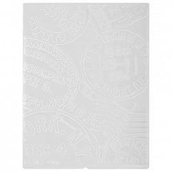 Клише для тиснения 3D "Печати" для Машинки для тиснения ОС-5, 108х146 мм, ОСТРОВ СОКРОВИЩ, 663805, 862-033