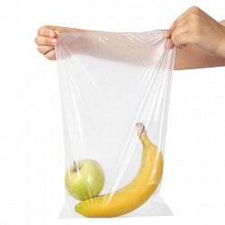 Пакеты фасовочные ПРОЧНЫЕ, первичный ПВД 24х37 см, КОМПЛЕКТ 500 шт., 25 мкм