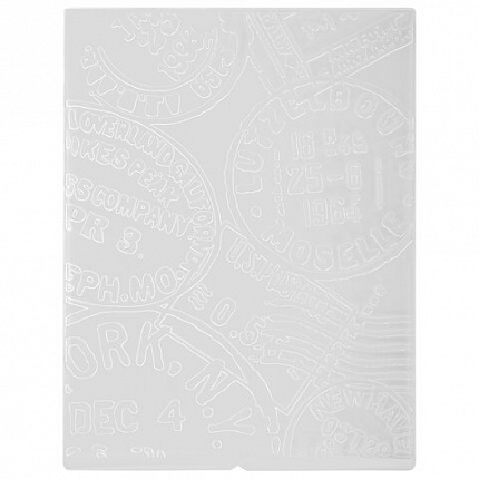 Клише для тиснения 3D "Печати" для Машинки для тиснения ОС-5, 108х146 мм, ОСТРОВ СОКРОВИЩ, 663805, 862-033