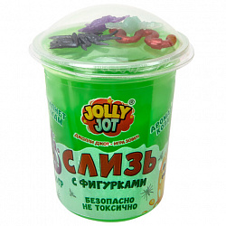 Слайм Слизь с фигурками, насекомые, 200 г, АССОРТИ 3 вида, JOLLY JOT (ДЖОЛЛИ ДЖОТ), 666664