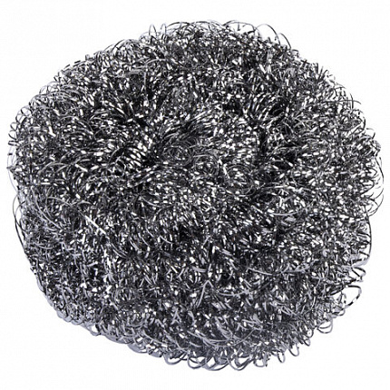 Ершик металлический 32 см кухонный для мытья бутылок и термосов, ДВЕ ГУБКИ в комплекте, LAIMA (ЛАЙМА), 700066