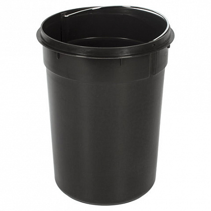 Ведро мусорное с педалью 12 литров "Classic", БЕЛОЕ ГЛЯНЦЕВОЕ, металлическое, со съемным внутренним ведром, LAIMA, 604948