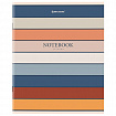 Тетрадь А5 48 л. BRAUBERG скоба, линия, обложка картон, "LINE" (микс в спайке), 404384
