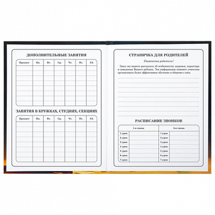 Дневник 1-4 класс 48 л., твердый, BRAUBERG, глянцевая ламинация, с подсказом, "Милый котик", 106835