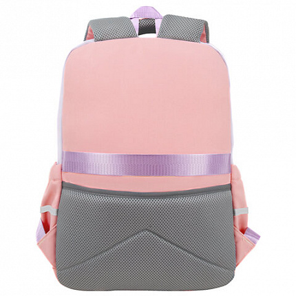 Рюкзак SNOOBAG (СНУБЭГ) PROACTIVE, 2 отделения, 7 карманов, "Нежность", сиреневый, 40х29х17 см, 274446
