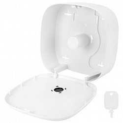 Диспенсер для туалетной бумаги LAIMA PROFESSIONAL PREMIUM (Система T2), малый, белый, ABS-пластик, 609514