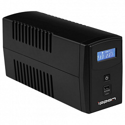 Источник бесперебойного питания IPPON Back Power Pro II 600, 600 ВА (360 Вт), LCD, 4 x IEC C13, 1030300