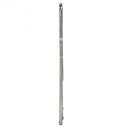 Стул складной глянцевый белый BRABIX "Style CF-015", хромированный каркас, пластик, 533249