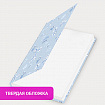 Ежедневник датированный 2026 145х215 мм, А5, STAFF, ламинированная обложка, "Blue Flowers", 117316