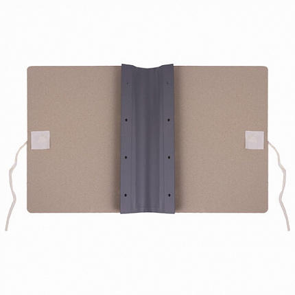 Папка архивная для переплета "Форма 21" 80 мм, с гребешками, 4 отверстия, завязки, STAFF, 112172