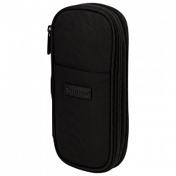 Пенал-трансформер BRAUBERG, полиэстер, 22х10х3 см, "Black", 274609