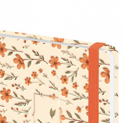 Еженедельник датированный 2026 с резинкой 171х93 мм, BRAUBERG, твердый, УФ-ЛАК, 64 л., "Паттерн", 117354