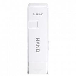 Дозатор для жидкого мыла LAIMA ULTRA, НАЛИВНОЙ, 0,38 л, белый, ABS-пластик, 609106, MD-9029W