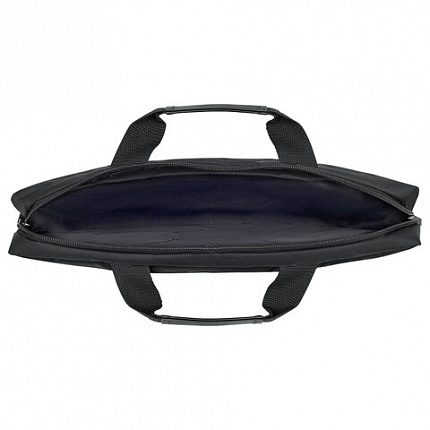 Сумка портфель HEIKKI TEMPO (ХЕЙКИ) с отд. для ноутбука 15,6", карман, Rush, черн., 30х40х4 см, 272607