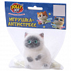 Игрушка-антистресс "Котик малый", 9 см, ассорти, 2 цвета, дисплей, JOLLY JOT (ДЖОЛЛИ ДЖОТ), 666569
