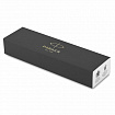 Ручка шариковая PARKER "Urban Muted Black GT", корпус черный, позолоченные детали, синяя, 2143640