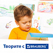 Набор картона и бумаги А4 мелованные (картон 16 л. 16 цветов, бумага 16 л. 16 цветов), BRAUBERG, 113566