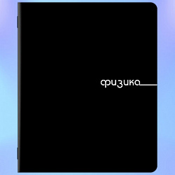 Тетради предметные, КОМПЛЕКТ 12 ПРЕДМЕТОВ, 48 л., обложка картон, BRAUBERG "BLACK", 405164
