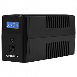 Источник бесперебойного питания IPPON Back Power Pro II 600, 600 ВА (360 Вт), LCD, 4 x IEC C13, 1030300