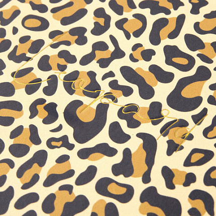 Ежедневник недатированный А5 (138х213 мм), BRAUBERG VISTA, под кожу, гибкий, 136 л., "Leopard", 112038