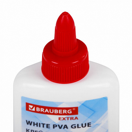 Клей ПВА УСИЛЕННЫЙ BRAUBERG Extra (бумага, фотографии, картон, дерево), 45 г, 271938