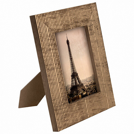 Рамка из мангового дерева BRAUBERG LOFT ANCIENT, фото 13х18 см, акриловый экран, 22х27 см, 391285