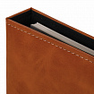 Фотоальбом BRAUBERG "Premium Brown" 20 магнитных листов 30х32 см, под кожу, коричневый, 391185