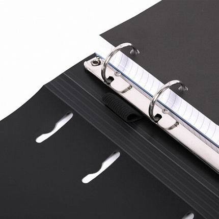 Тетрадь на кольцах А5 175х220мм, 120л, пластик, на липучке, с разделителями, BRAUBERG, Мятный, 404637