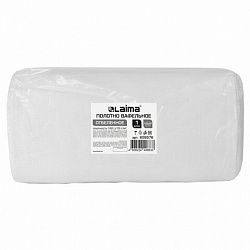 Полотно ВАФЕЛЬНОЕ отбеленное, рулон 0,45х60 м, в пакете, плотность 160 (±10) г/м2, LAIMA, 609576