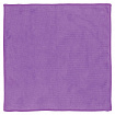 Салфетка из МИКРОФИБРЫ для стекла и оптики 30х30 см, фиолетовая, 250 г/м2, ОФИСМАГ, 601260