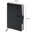 Ежедневник датированный 2026 А5 148х218 мм, GALANT "Ritter", под кожу, черный, 117491