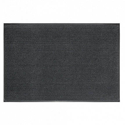 Коврик входной ИЗНОСОСТОЙКИЙ влаговпитывающий 120х180 см, толщина 8 мм, ТАФТИНГ, серый, LAIMA EXPERT, 606887
