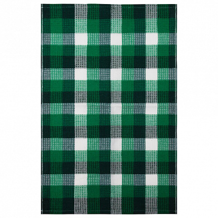 Салфетка вафельная универсальная, ХЛОПОК, 40х64 см, цветная клетка, ассорти, BOOMHOUSE (БУМХАУС), 700883