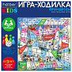 Игра-ходилка настольная детская, АССОРТИ, 5 сюжетов, HATBER