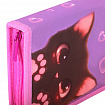 Пенал BRAUBERG, 1 отделение, 2 откидные планки, полиэстер, 21х14 см, "Paw prints", 273526
