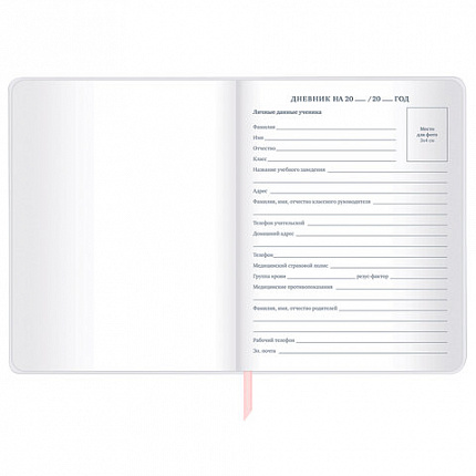 Дневник 1-11 класс 48 л., кожзам (гибкая), термотиснение, фольга, BRAUBERG, "Пушистики", 106220