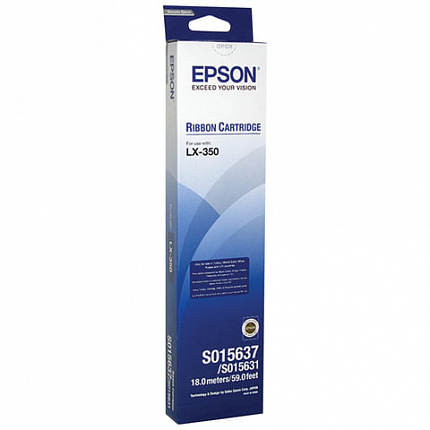 Картридж матричный EPSON (C13S015637BA) LX-350/LX-300, оригинальный