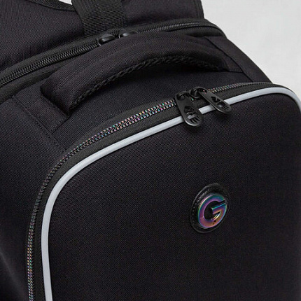 Ранец GRIZZLY анатомическая спинка, 2 отделения, для девочек, "INFINITY", 37х26х16 см, RAw-594-2/1