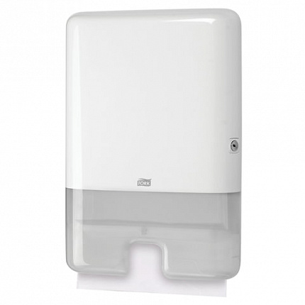 Диспенсер для полотенец TORK (Система H2) Xpress, Z-сложения, белый, 552000