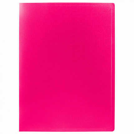 Папка на 2 кольцах А4 BRAUBERG PIXEL, 25 мм, маджента, до 170 листов, 0,5 мм, 273036